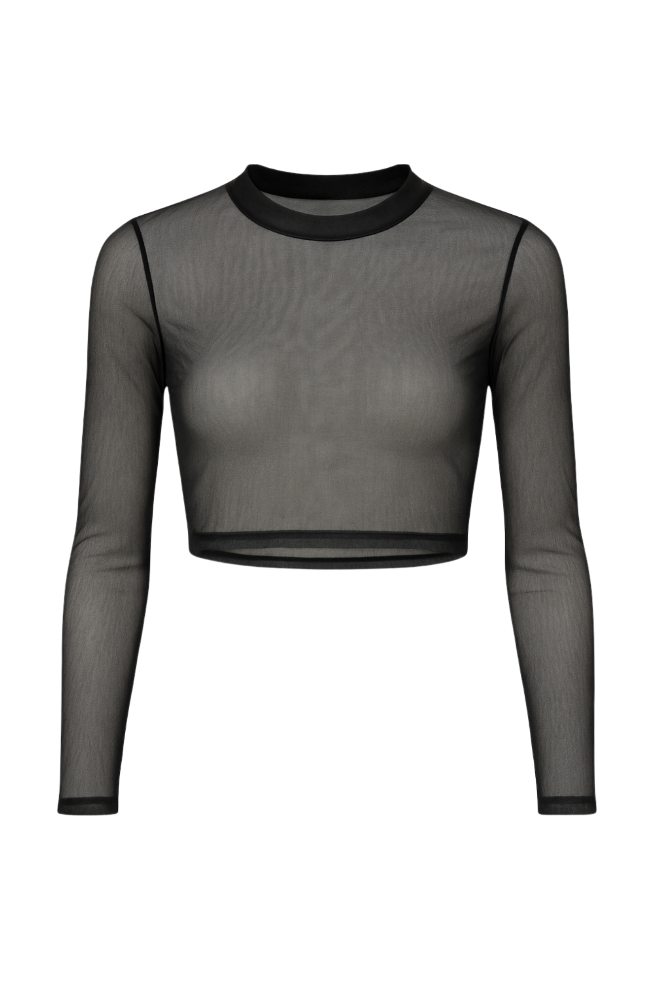 Longsleeve Mesh Crop