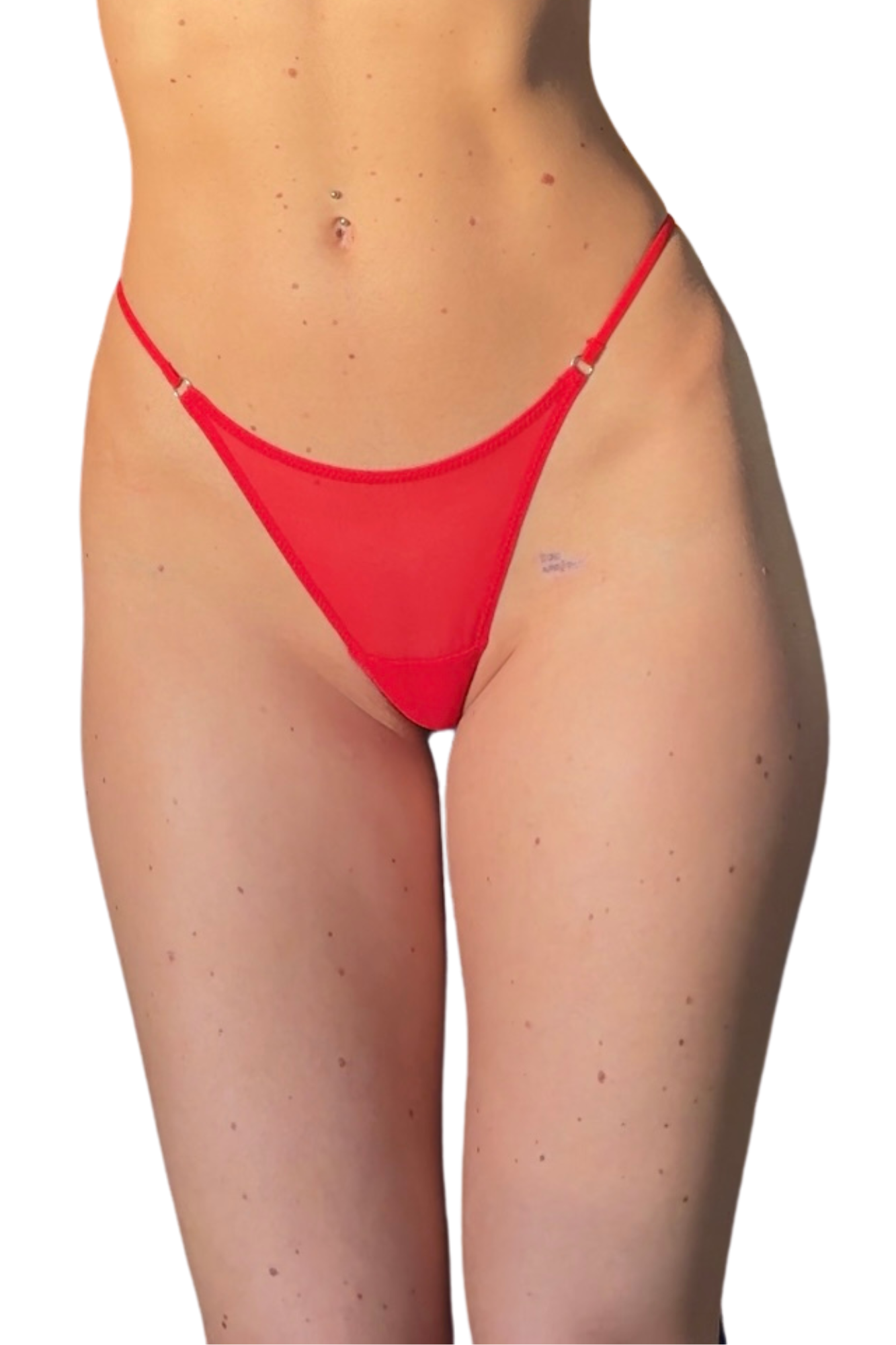 Red Mesh G-String "Love Your Way"